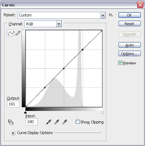 Photshop Curves